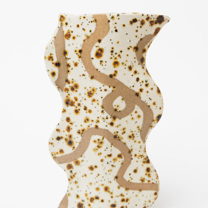 Reiko Egawa ceramic works-フラワーベース-C-1