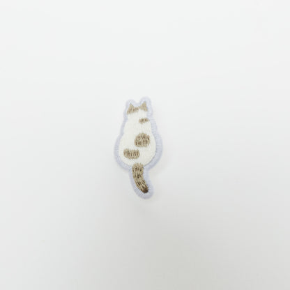 kanaecco-猫の後ろ姿 刺繍ブローチ-3