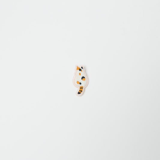 kanaecco-猫の後ろ姿 刺繍ブローチ-4