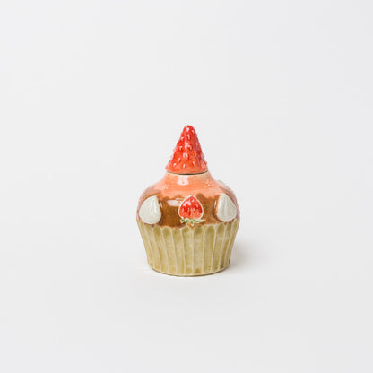 中村佳菜子-苺カップケーキオブジェ(一輪挿し)-3