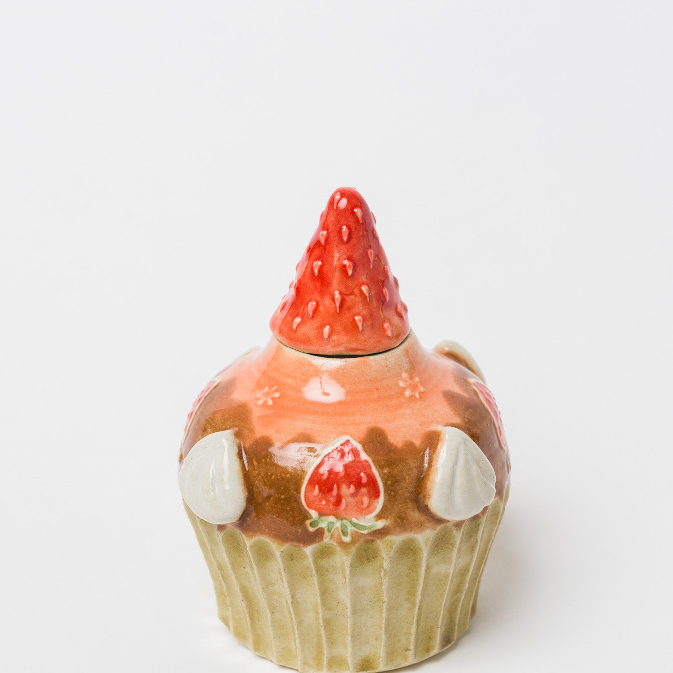 中村佳菜子-苺カップケーキオブジェ(一輪挿し)-3