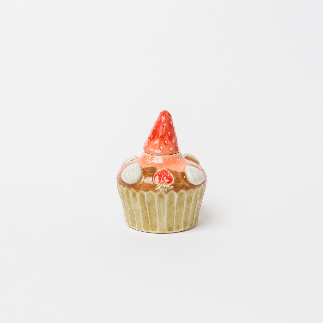 中村佳菜子-苺カップケーキオブジェ(一輪挿し)-4