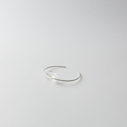 Asuka Shimada-bangle ellipesex2-silver
