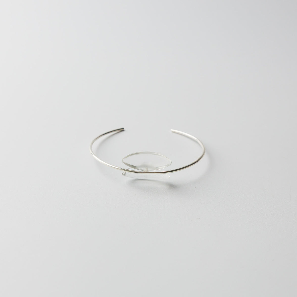 Asuka Shimada-bangle ellipesex2-silver