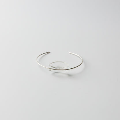 Asuka Shimada-bangle ellipesex2-silver