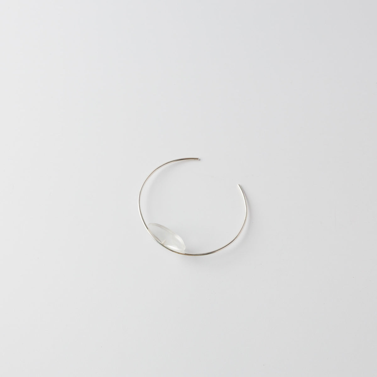 Asuka Shimada-bangle ellipesex2-silver