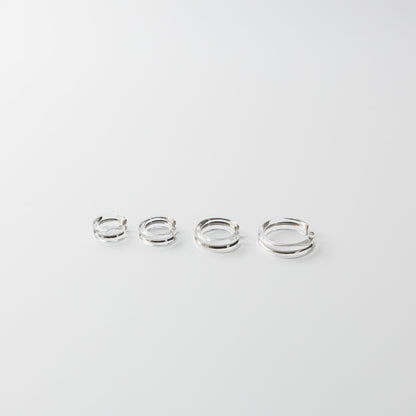 Asuka Shimada-ear cuff line-platinum