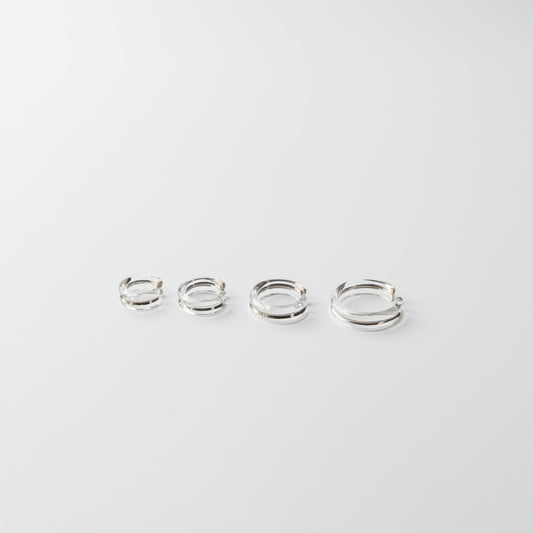Asuka Shimada-ear cuff line-platinum
