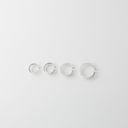 Asuka Shimada-ear cuff line-platinum