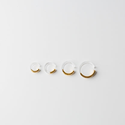 Asuka Shimada-ear cuff half-gold