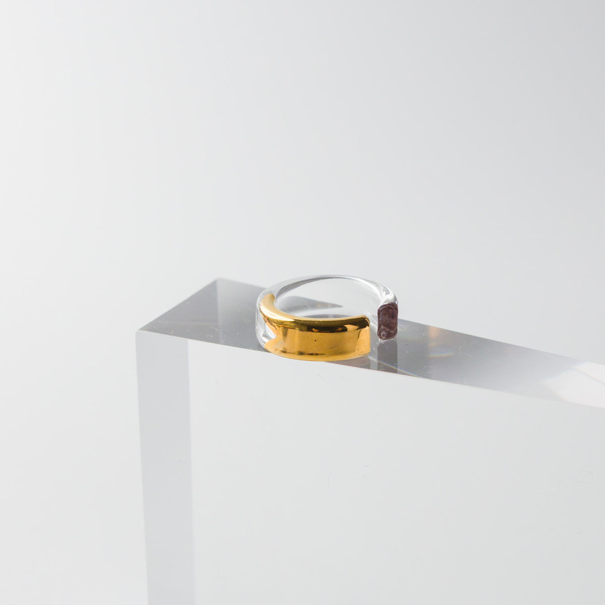 Asuka Shimada-ear cuff half-gold
