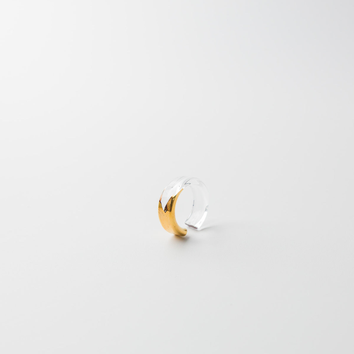 Asuka Shimada-ear cuff half-gold