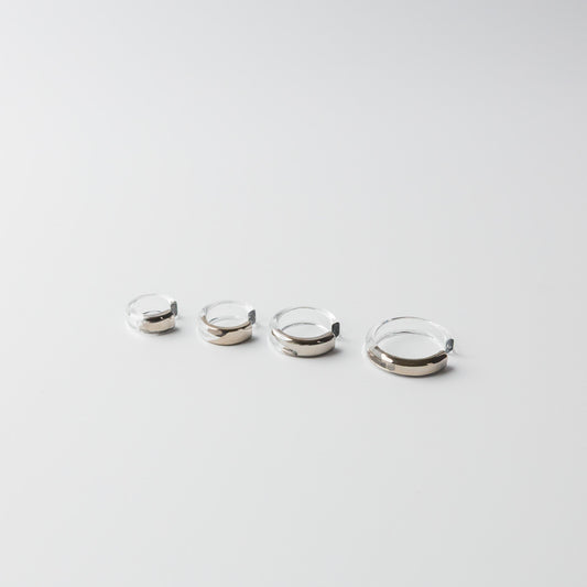 Asuka Shimada-ear cuff half-platinum