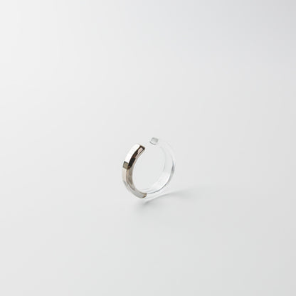 Asuka Shimada-ear cuff half-platinum