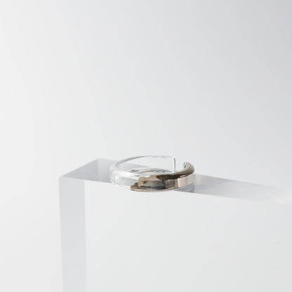Asuka Shimada-ear cuff half-platinum