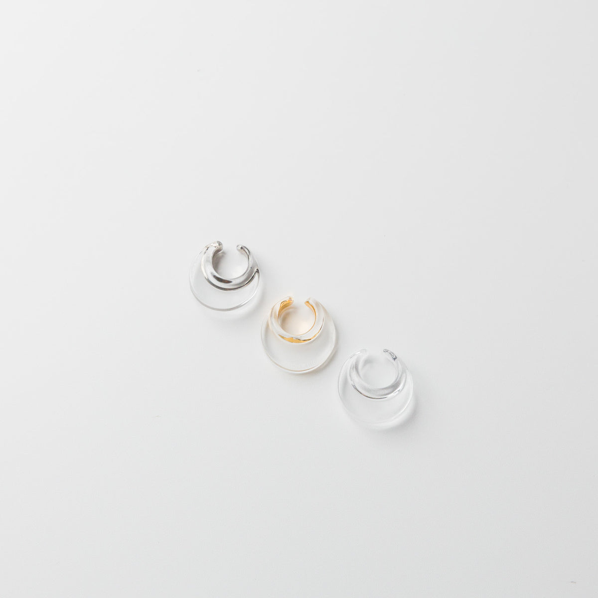 Asuka Shimada-ear cuff moon