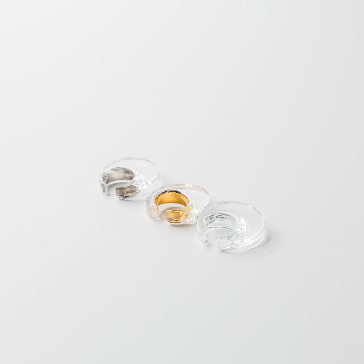 Asuka Shimada-ear cuff moon