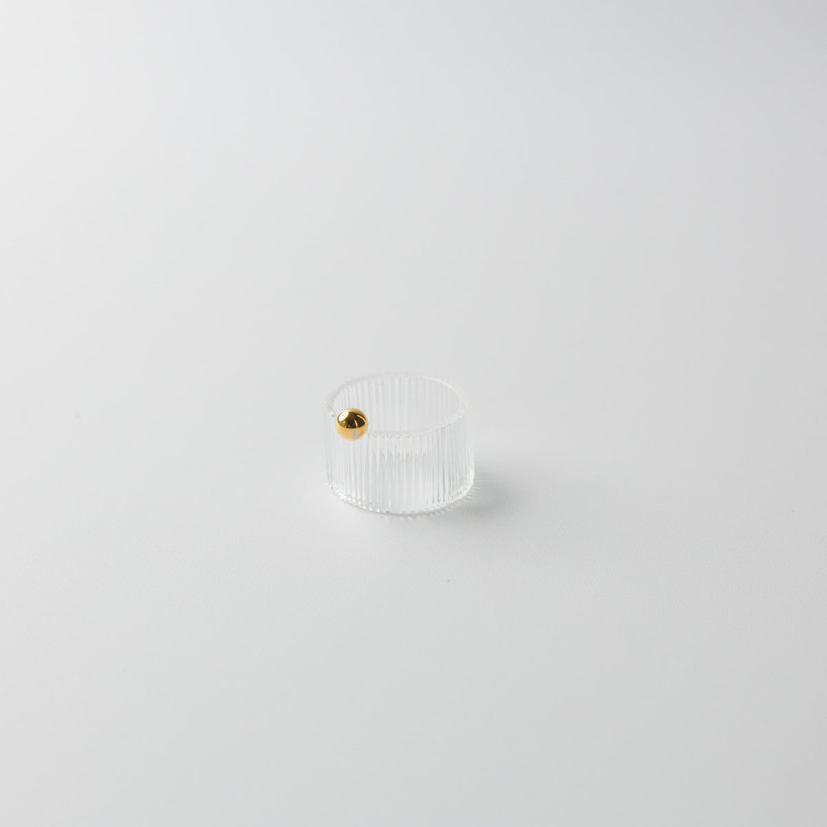 Asuka Shimada-ring◯。 ストライプ-Gold