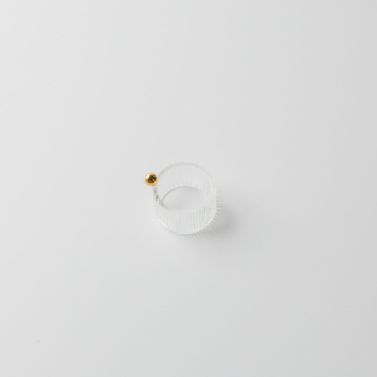 Asuka Shimada-ring◯。 ストライプ-Gold