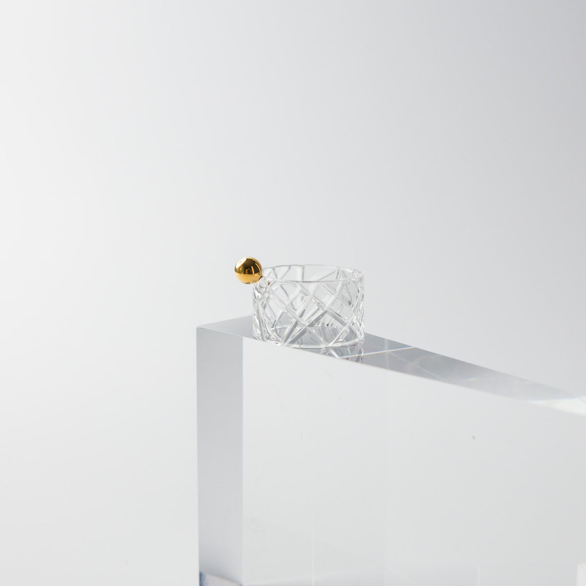 Asuka Shimada-ring◯。 格子-Gold