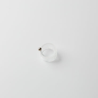 Asuka Shimada-ring◯。 ストライプ-Platinum