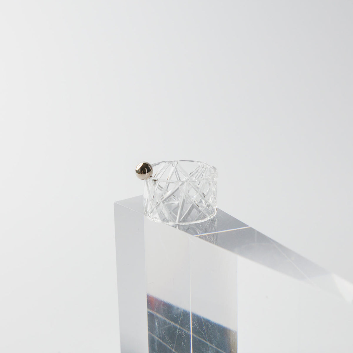 Asuka Shimada-ring◯。 格子-Platinum