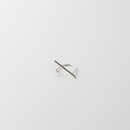 Asuka Shimada-twinkle ring silver ／+◇ S/M