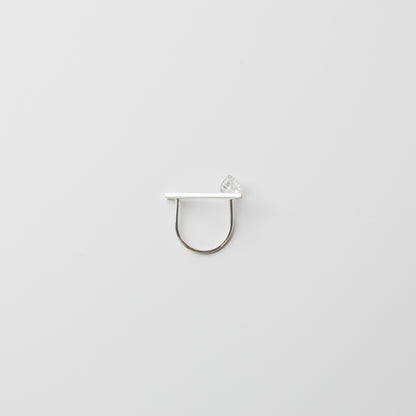 Asuka Shimada-twinkle ring silver ／+◇ S/M