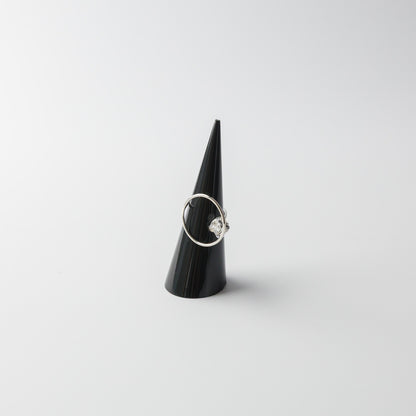 Asuka Shimada-twinkle ring silver ◯+◇ S/M