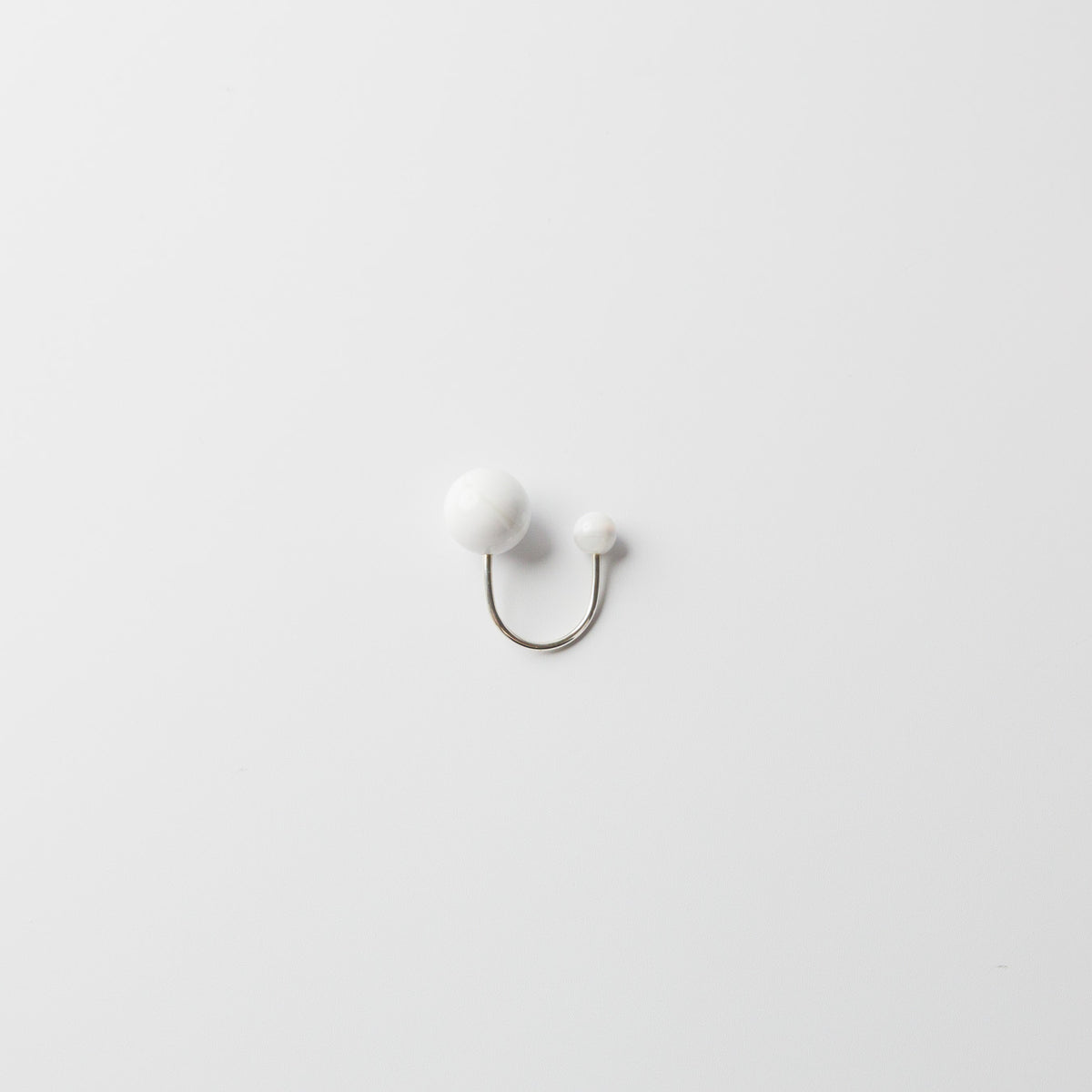 Asuka Shimada-ring silver ◯+。White S/M