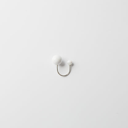 Asuka Shimada-ring silver ◯+。White S/M