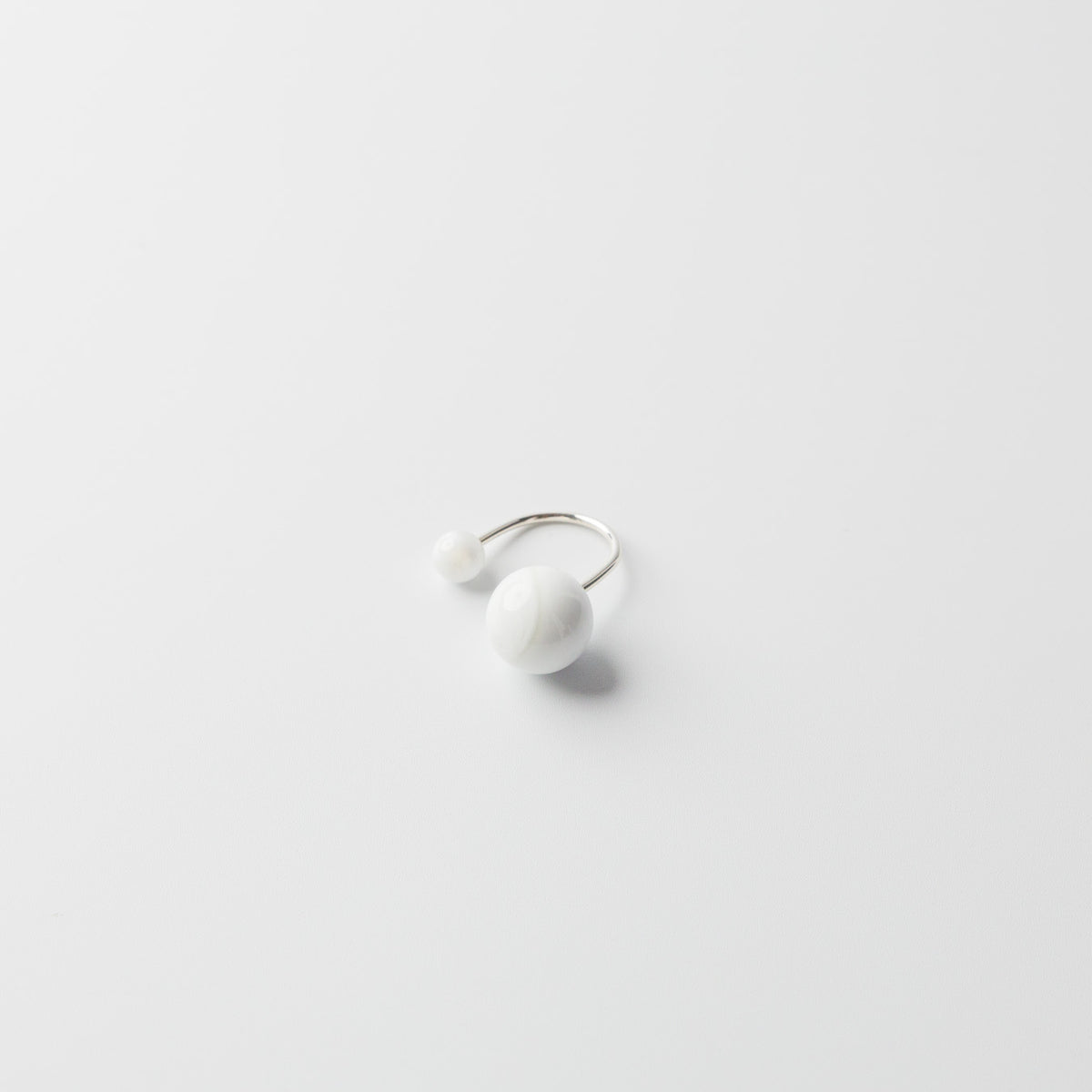 Asuka Shimada-ring silver ◯+。White S/M