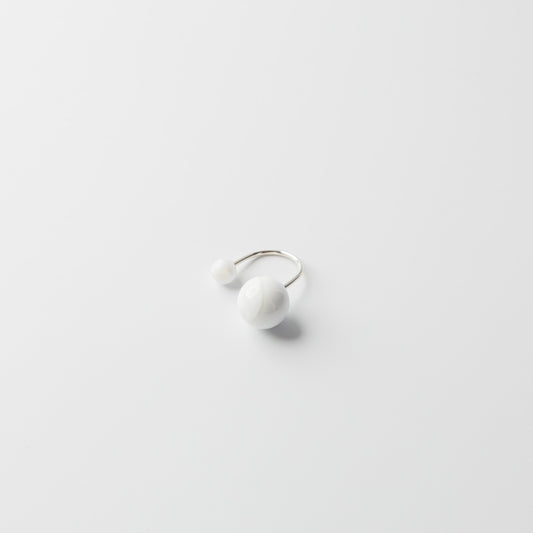 Asuka Shimada-ring silver ◯+。White S/M