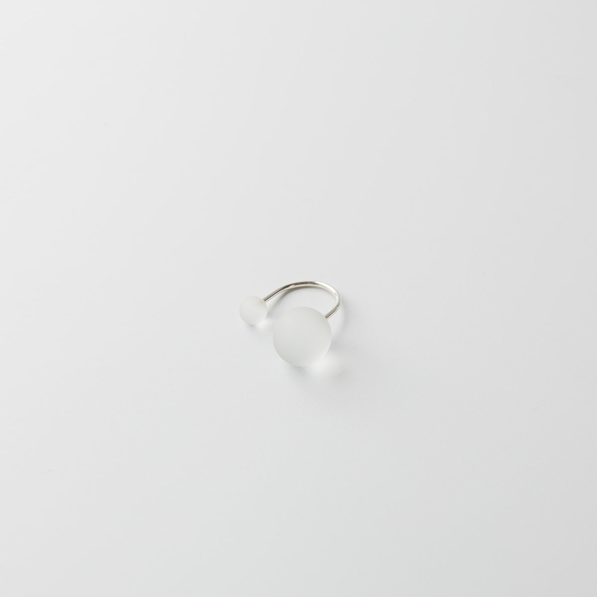 Asuka Shimada-ring silver ◯+。Frost S/M