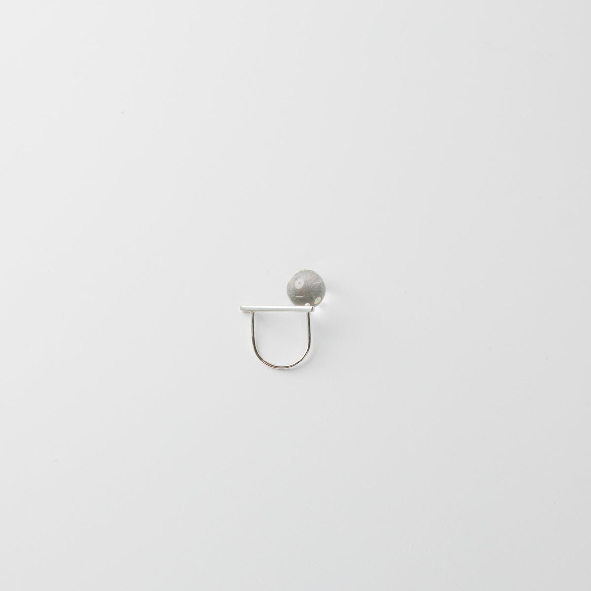 Asuka Shimada-ring silver ／+◯ S/M