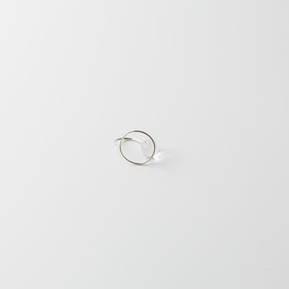 Asuka Shimada-ring silver ◯+◯ S/M
