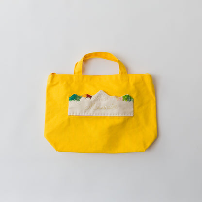 ふくつぎ by TANSU｜Mountain Pocket Tote-Yellow