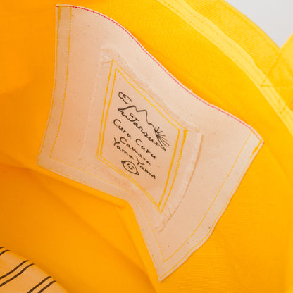 ふくつぎ by TANSU｜Mountain Pocket Tote-Yellow