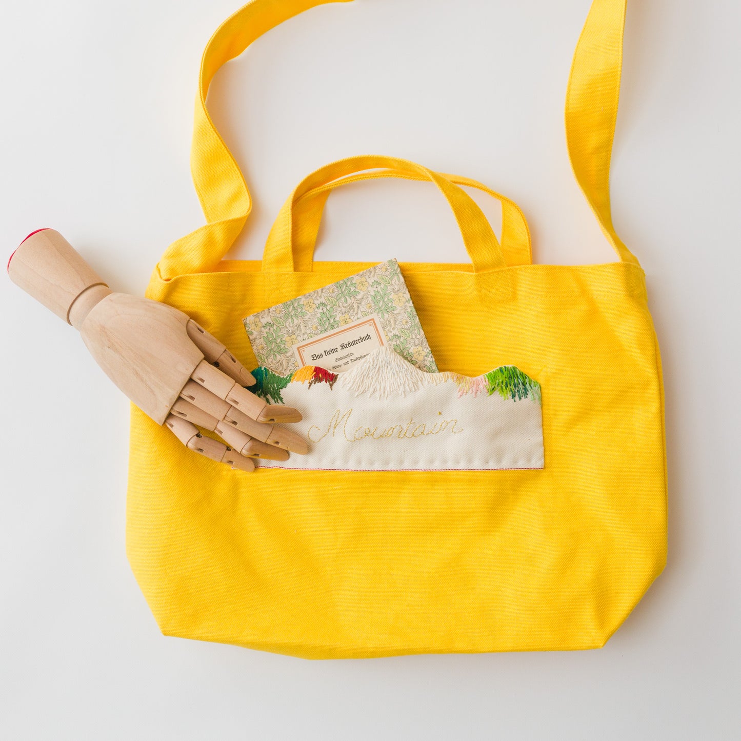 ふくつぎ by TANSU｜Mountain Pocket Tote-Yellow