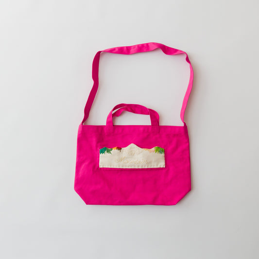 ふくつぎ by TANSU｜Mountain Pocket Tote-Pink