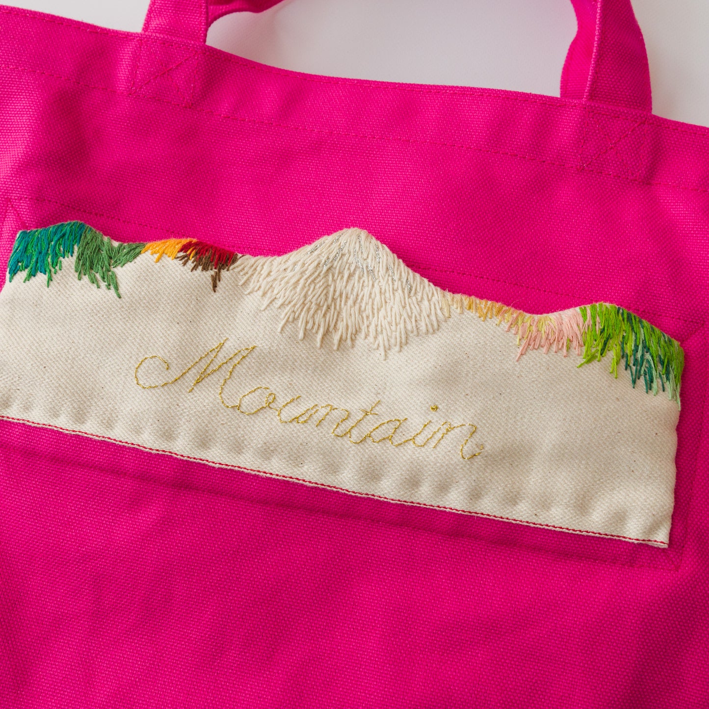 ふくつぎ by TANSU｜Mountain Pocket Tote-Pink
