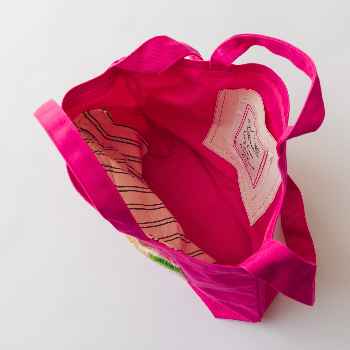 ふくつぎ by TANSU｜Mountain Pocket Tote-Pink