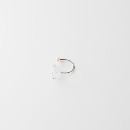 Asuka Shimada-ring silver bowl+pearl S/M
