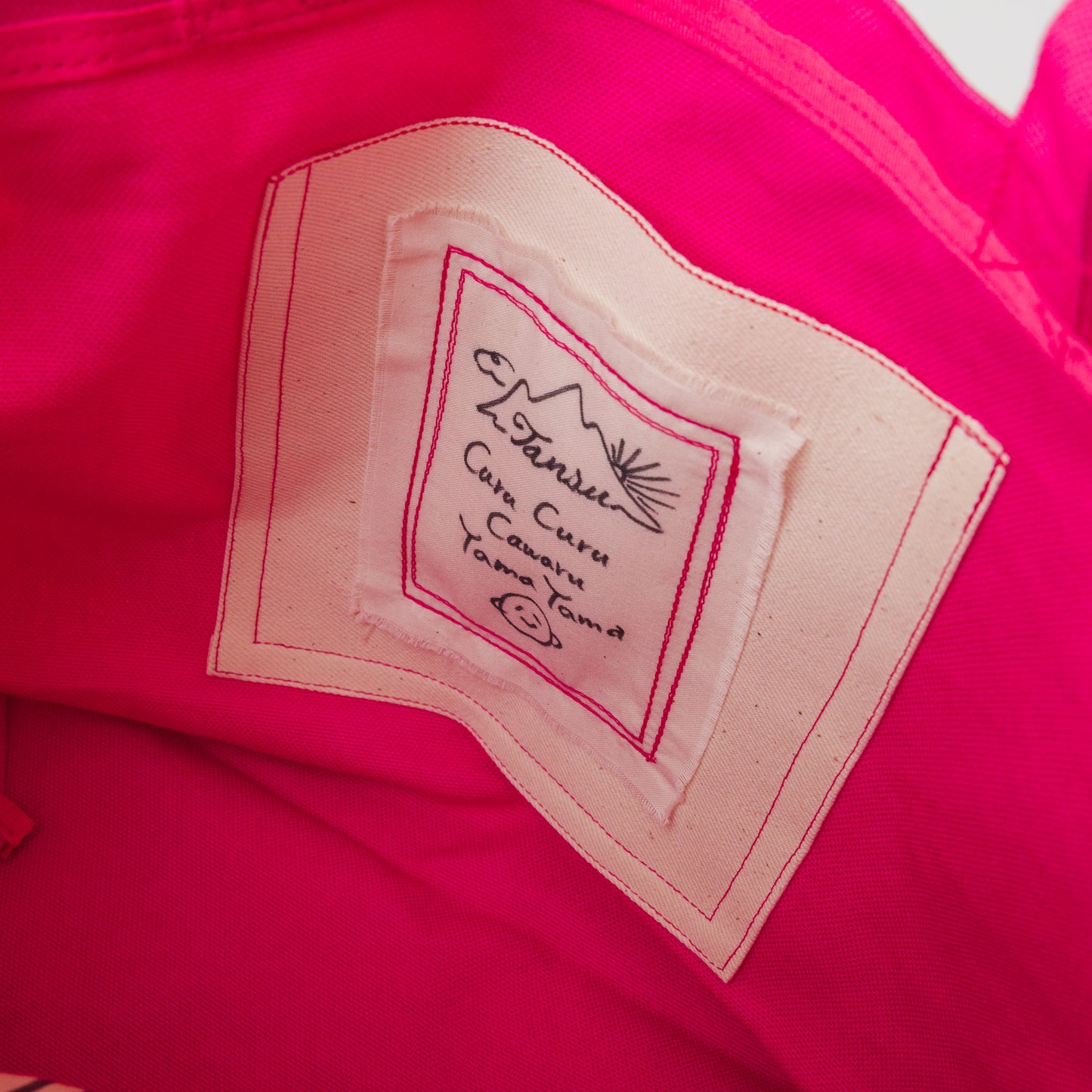 ふくつぎ by TANSU｜Mountain Pocket Tote-Pink