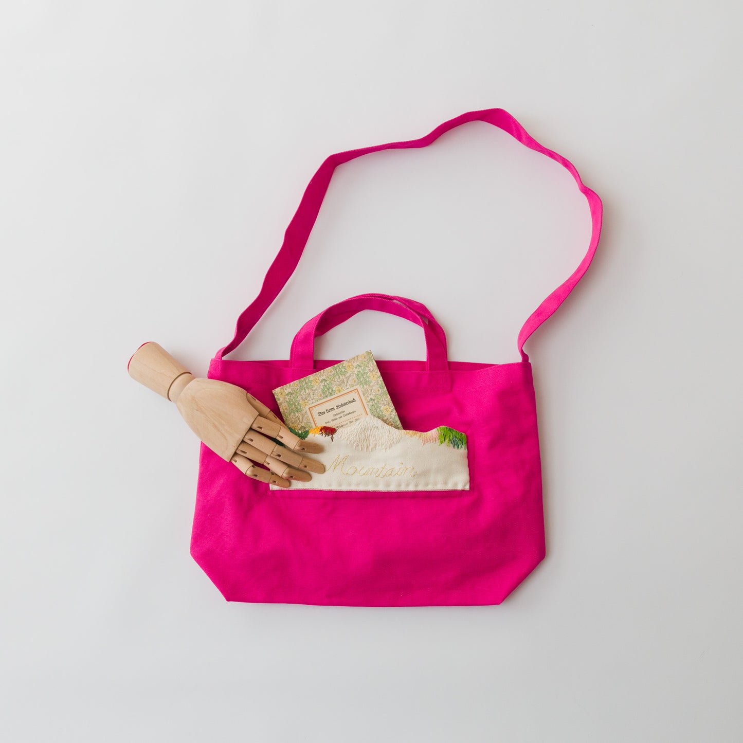ふくつぎ by TANSU｜Mountain Pocket Tote-Pink