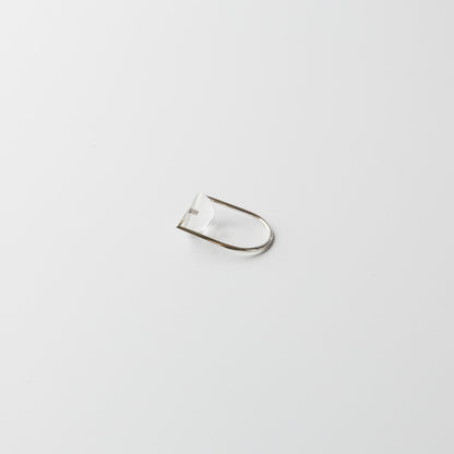 Asuka Shimada-ring silver hemisphere+D S/M