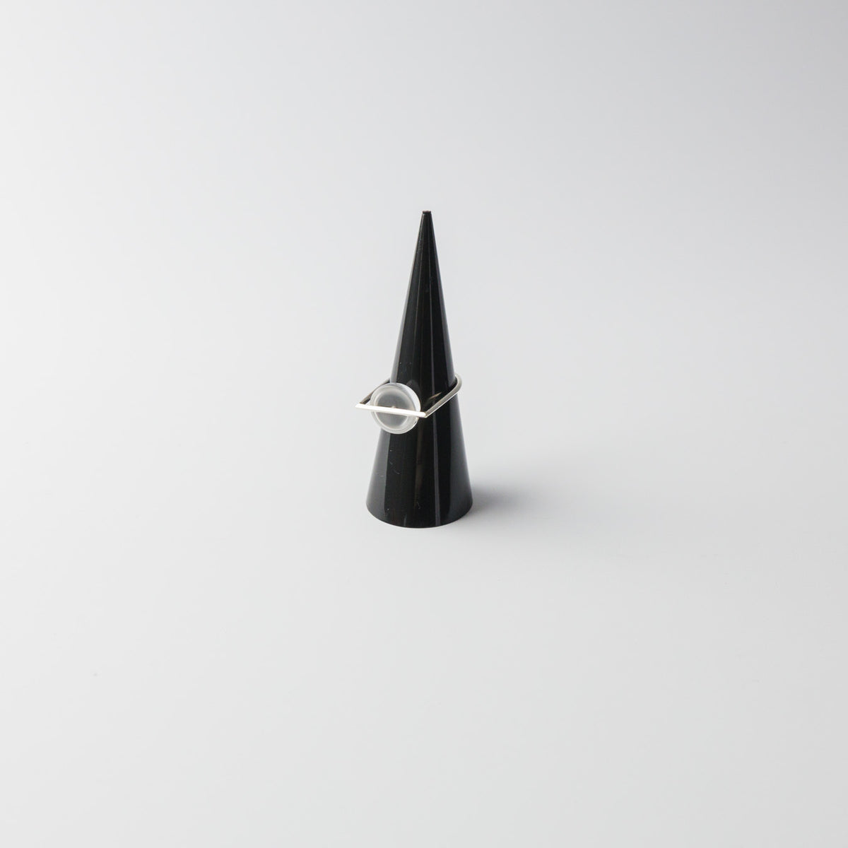 Asuka Shimada-ring silver hemisphere+D S/M