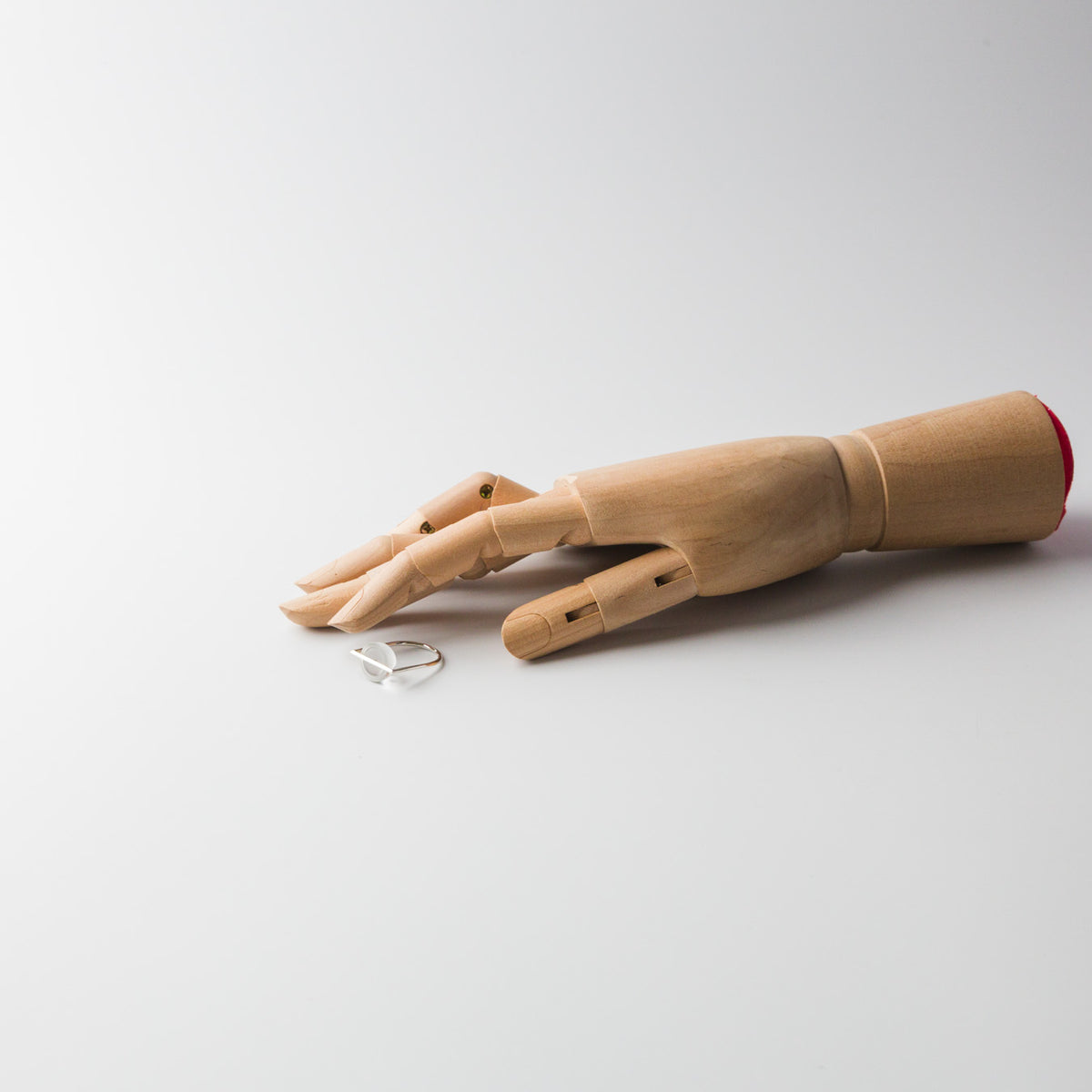 Asuka Shimada-ring silver hemisphere+D S/M