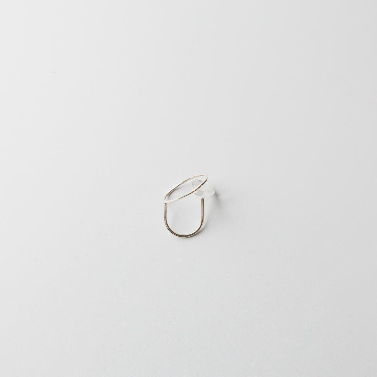 Asuka Shimada-ring silver sllipsex2 S/M
