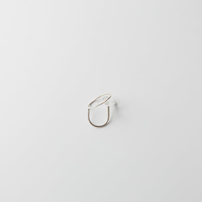 Asuka Shimada-ring silver sllipsex2 S/M